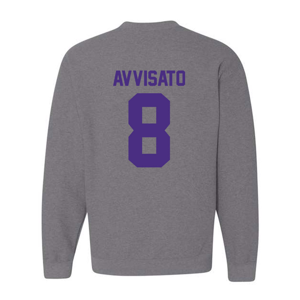 Northwestern - NCAA Softball : Kaylie Avvisato - Sports Shersey Crewneck Sweatshirt-1