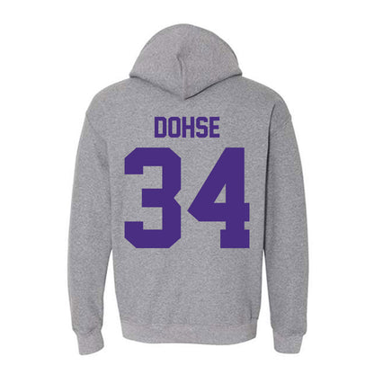 Northwestern - NCAA Softball : Signe Dohse - Sports Shersey Hooded Sweatshirt-1
