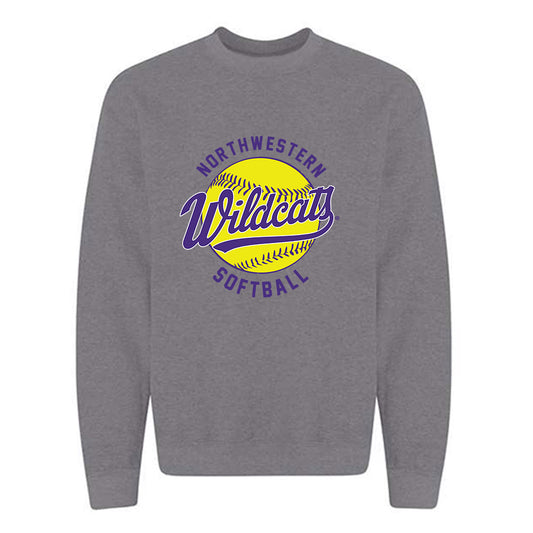 Northwestern - NCAA Softball : Ainsley Muno - Sports Shersey Crewneck Sweatshirt-0