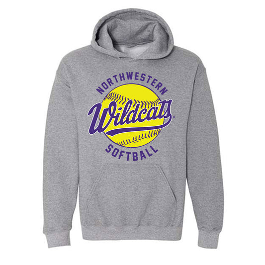 Northwestern - NCAA Softball : Kate Dowden - Sports Shersey Hooded Sweatshirt-0