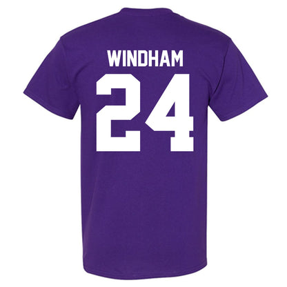 Northwestern - NCAA Men's Basketball : KJ Windham - Sports Shersey T-Shirt