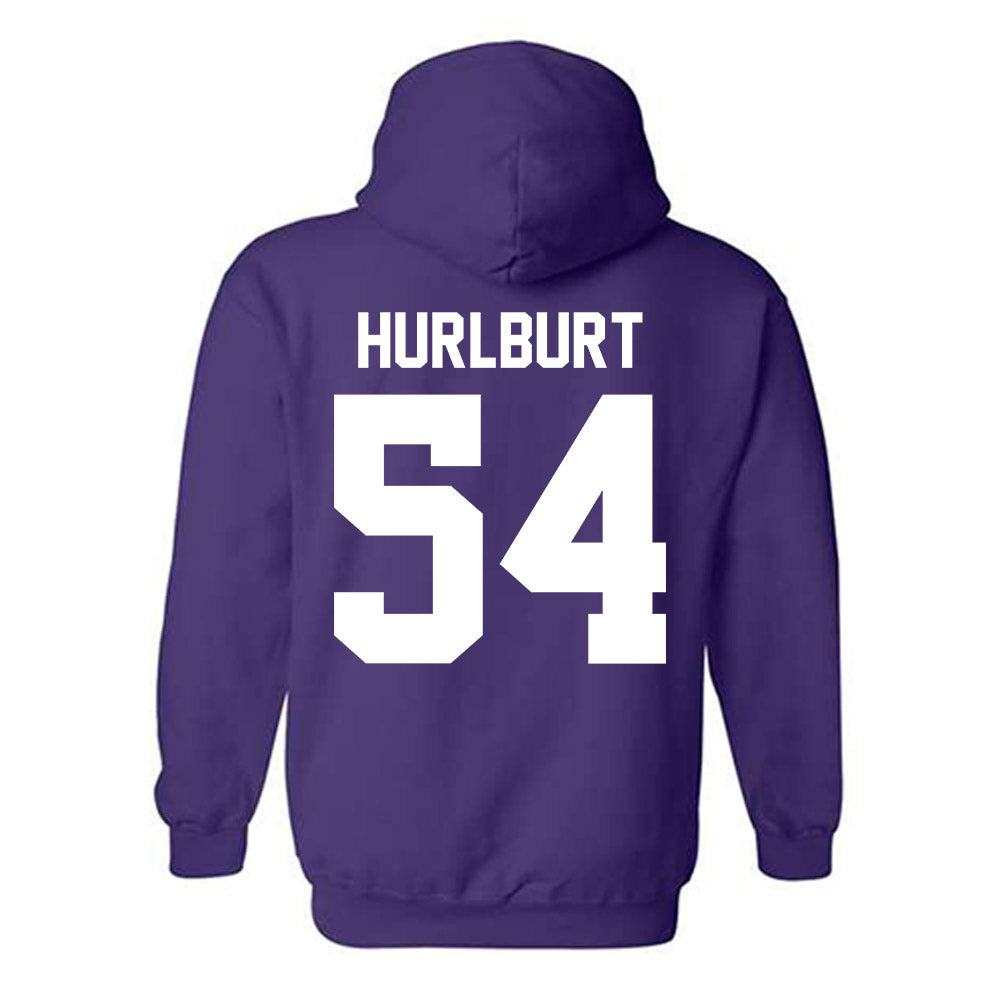 Northwestern - NCAA Men's Basketball : Gustave Hurlburt - Sports Shersey Hooded Sweatshirt