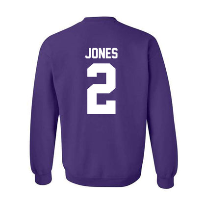 Northwestern - NCAA Women's Basketball : Kyla Jones - Sports Shersey Crewneck Sweatshirt-1