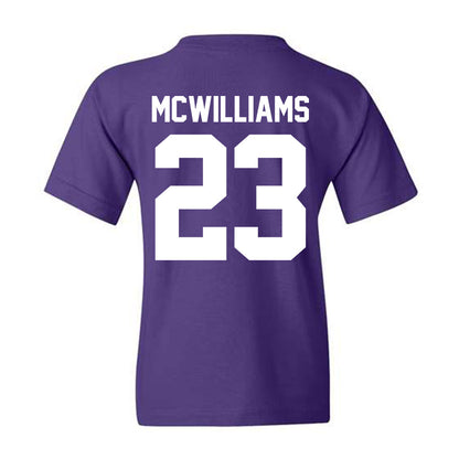 Northwestern - NCAA Women's Basketball : Jasmine McWilliams - Sports Shersey Youth T-Shirt