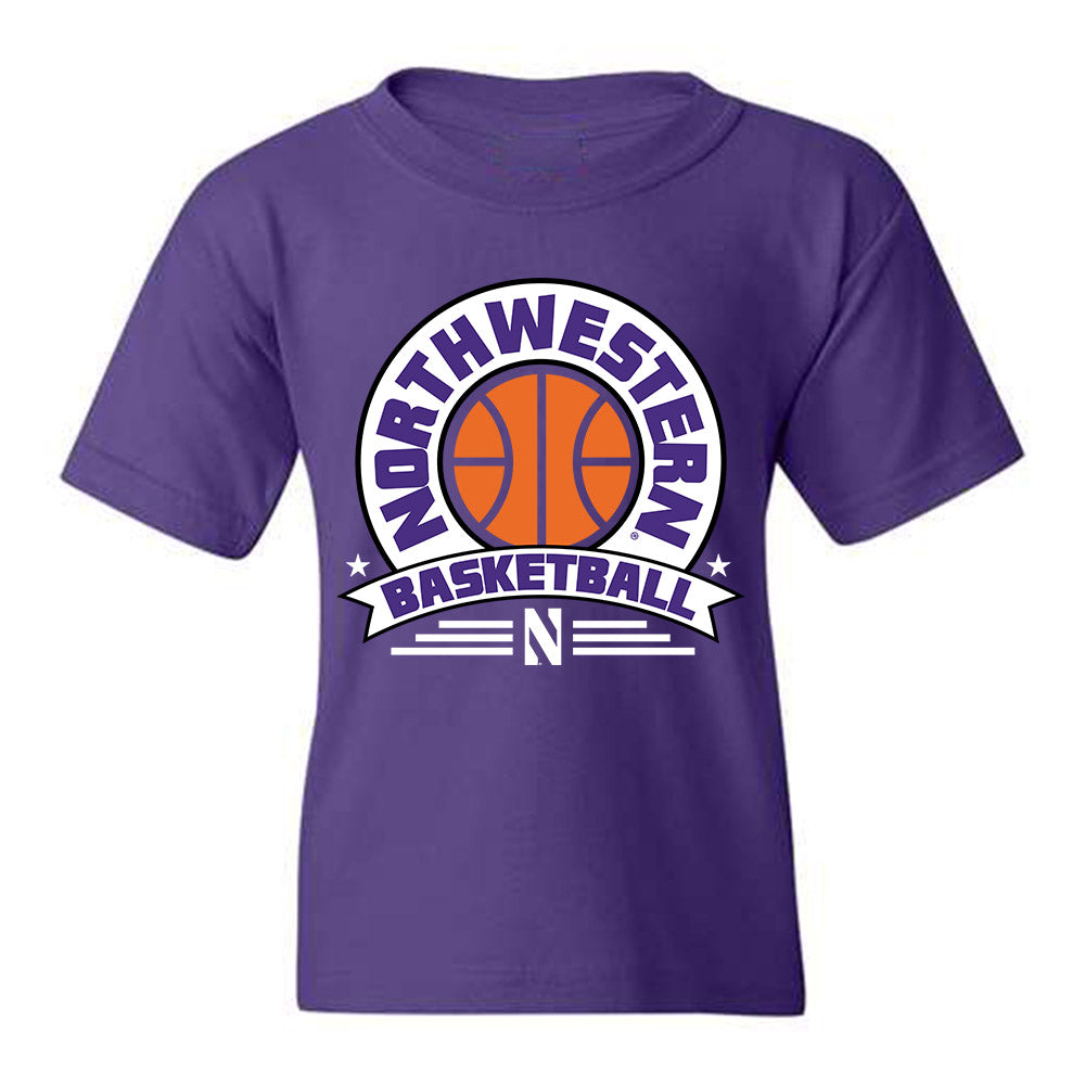 Northwestern - NCAA Women's Basketball : Xamiya Walton - Sports Shersey Youth T-Shirt