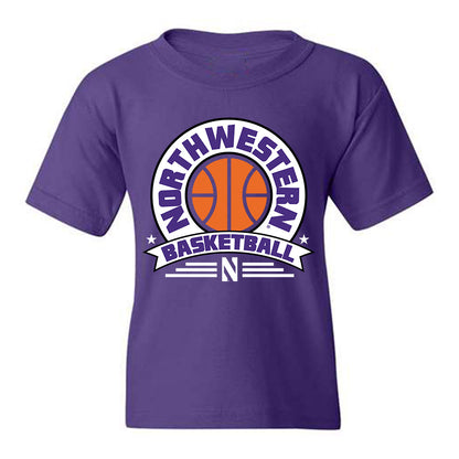 Northwestern - NCAA Women's Basketball : Xamiya Walton - Sports Shersey Youth T-Shirt