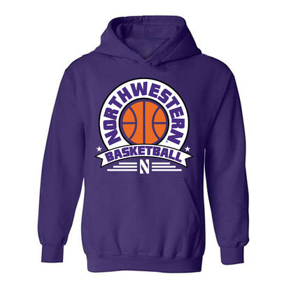 Northwestern - NCAA Women's Basketball : Hailey Weaver - Sports Shersey Hooded Sweatshirt