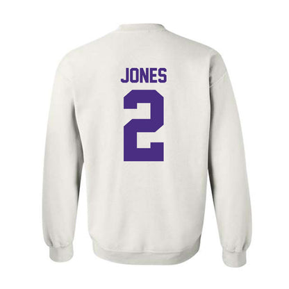 Northwestern - NCAA Women's Basketball : Kyla Jones - Sports Shersey Crewneck Sweatshirt-1