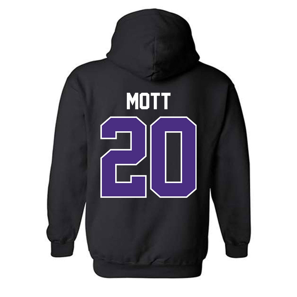 Northwestern - NCAA Women's Basketball : Paige Mott - Sports Shersey Hooded Sweatshirt