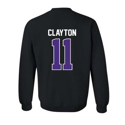 Northwestern - NCAA Men's Basketball : Jordan Clayton - Sports Shersey Crewneck Sweatshirt