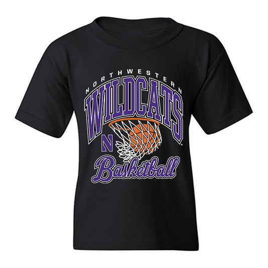 Northwestern - NCAA Men's Basketball : Jake West - Sports Shersey Youth T-Shirt-0