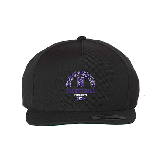 Northwestern - NCAA Women's Basketball : Paige Mott - Snapback Hat