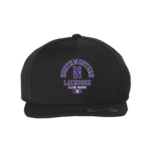 Northwestern - NCAA Women's Lacrosse : Claire Marosi - Snapback Hat-0
