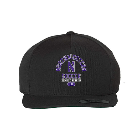 Northwestern - NCAA Men's Soccer : Dominic Pereira - Snapback Hat-0