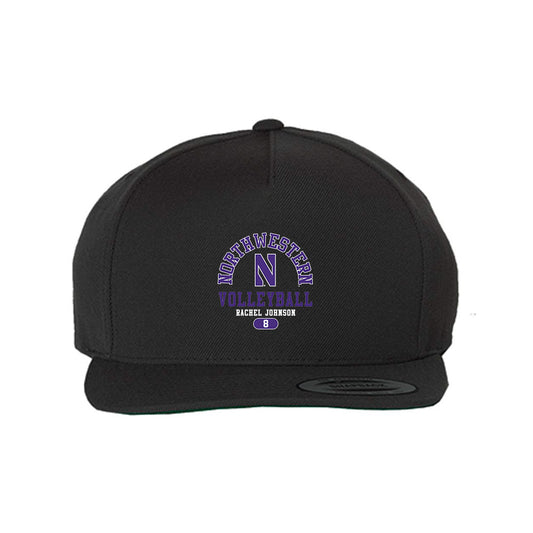 Northwestern - NCAA Women's Volleyball : Rachel Johnson - Snapback Hat