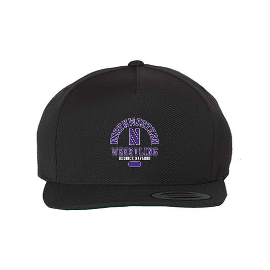 Northwestern - NCAA Wrestling : Dedrick Navarro -  Snapback Hat