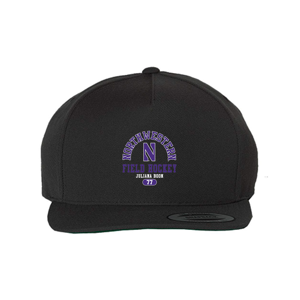 Northwestern - NCAA Women's Field Hockey : Juliana Boon - Snapback Hat