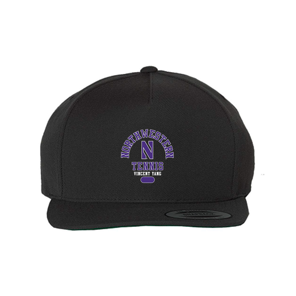 Northwestern - NCAA Men's Tennis : Vincent Yang - Snapback Hat