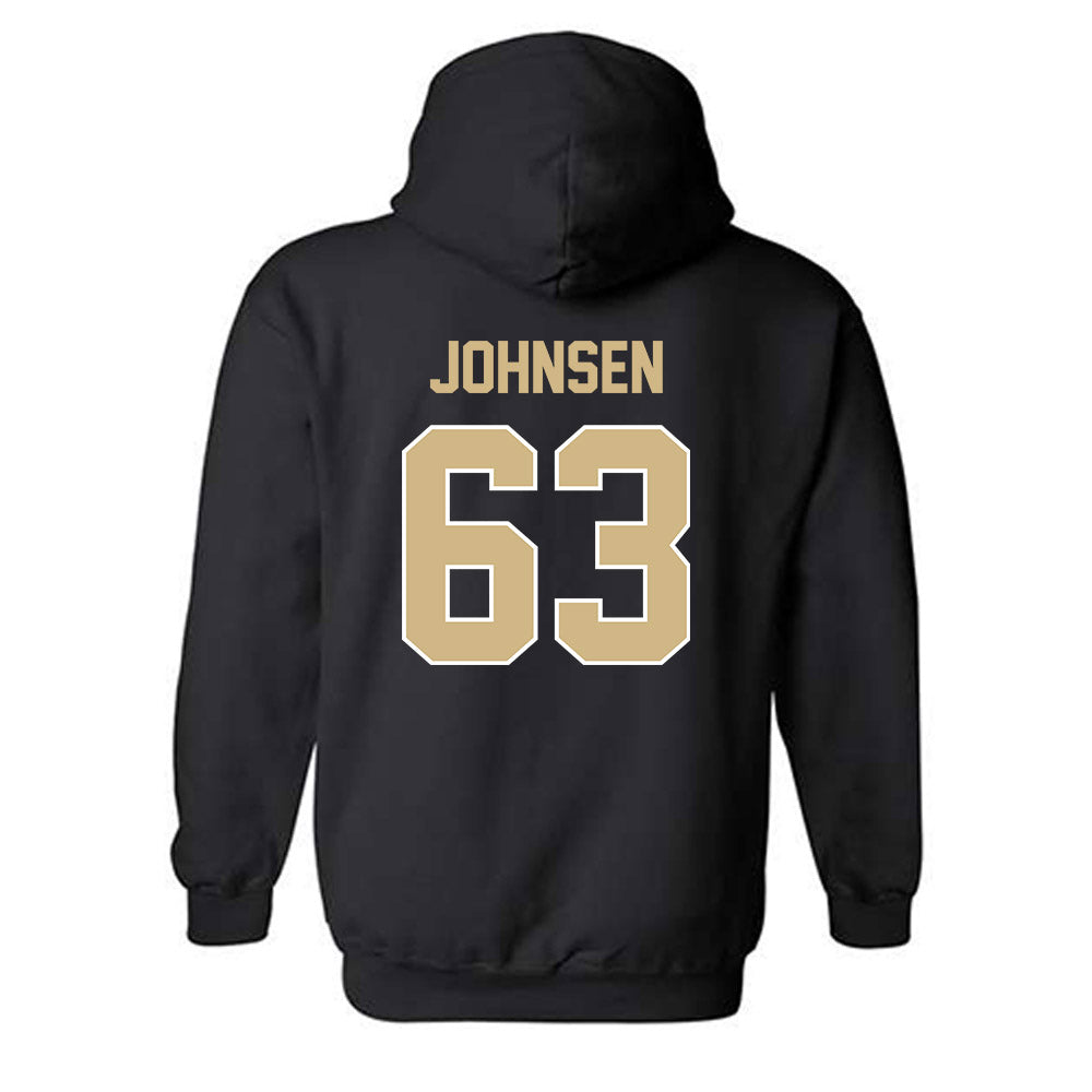 Purdue - NCAA Football : Jimmy Johnsen - Classic Shersey Hooded Sweatshirt-1