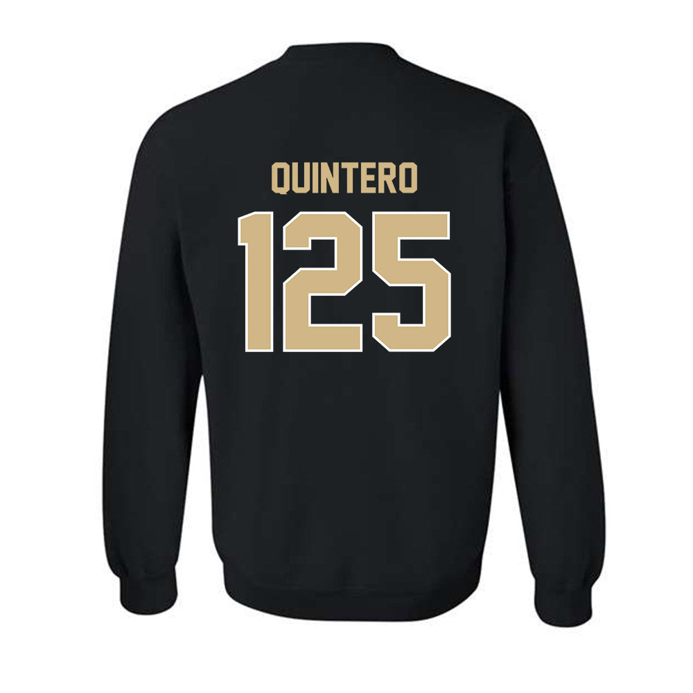 Purdue - NCAA Wrestling : Isaiah Quintero - Classic Shersey Crewneck Sweatshirt-1