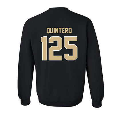Purdue - NCAA Wrestling : Isaiah Quintero - Classic Shersey Crewneck Sweatshirt-1