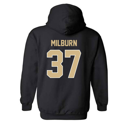 Purdue - NCAA Baseball : Isaac Milburn - Classic Shersey Hooded Sweatshirt-1