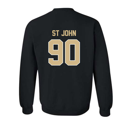 Purdue - NCAA Football : Elijah St John - Classic Shersey Crewneck Sweatshirt-1