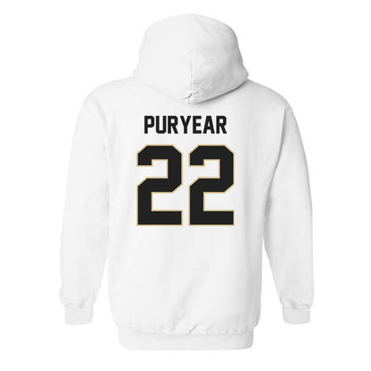 Purdue - NCAA Women's Basketball : Kendall Puryear - Classic Shersey Hooded Sweatshirt-1