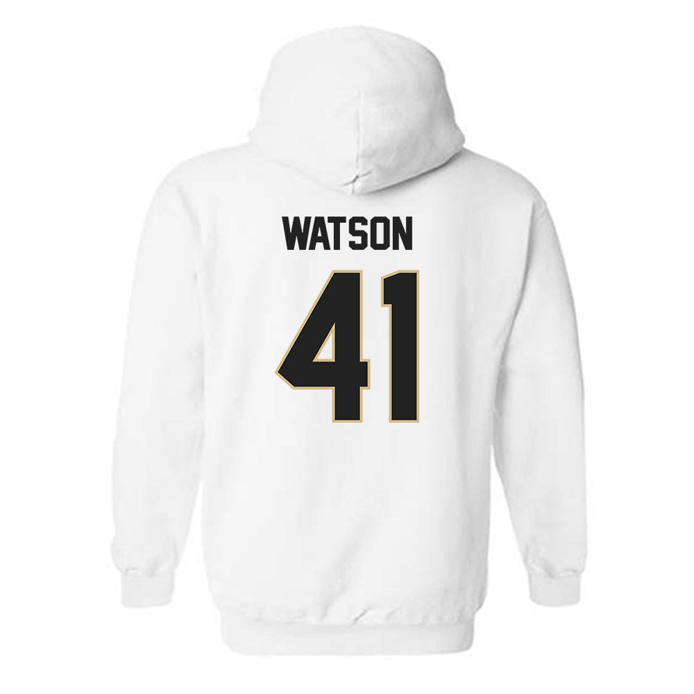 Purdue - NCAA Baseball : Gabriel Watson - Classic Shersey Hooded Sweatshirt-1