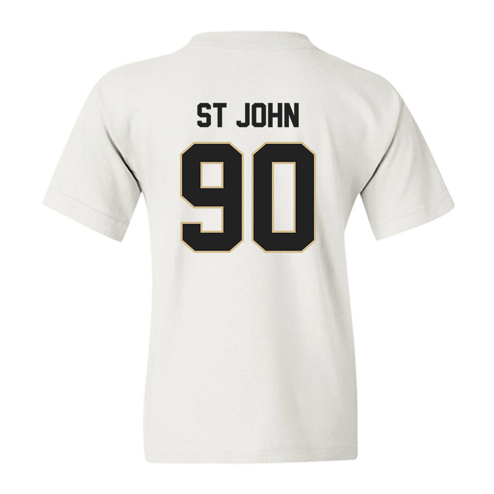 Purdue - NCAA Football : Elijah St John - Classic Shersey Youth T-Shirt-1