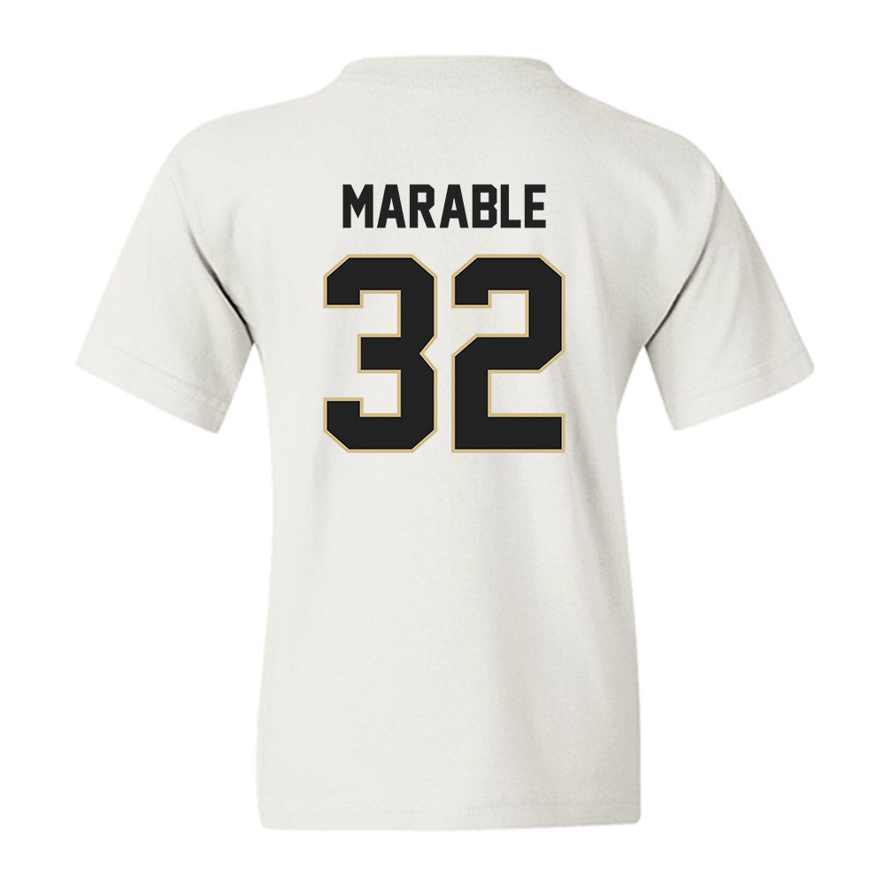 Purdue - NCAA Football : D'Mon Marable - Classic Shersey Youth T-Shirt-1