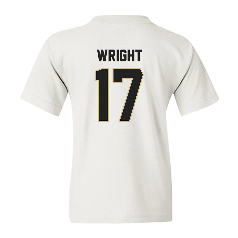 Purdue - NCAA Football : Traveon Wright - Classic Shersey Youth T-Shirt-1