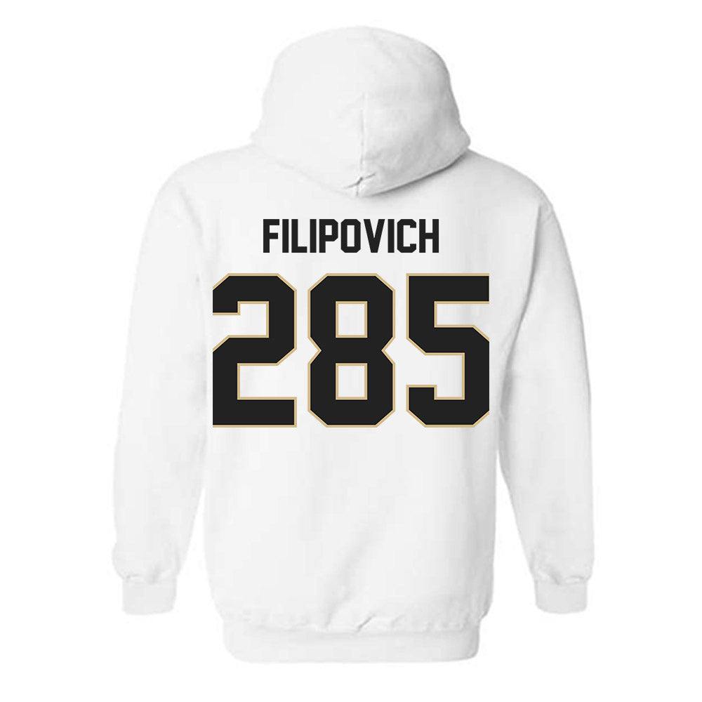Purdue - NCAA Wrestling : Hayden Filipovich - Classic Shersey Hooded Sweatshirt-1