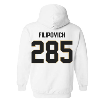 Purdue - NCAA Wrestling : Hayden Filipovich - Classic Shersey Hooded Sweatshirt-1