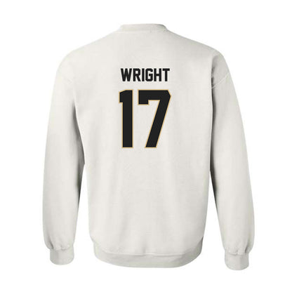 Purdue - NCAA Football : Traveon Wright - Classic Shersey Crewneck Sweatshirt-1