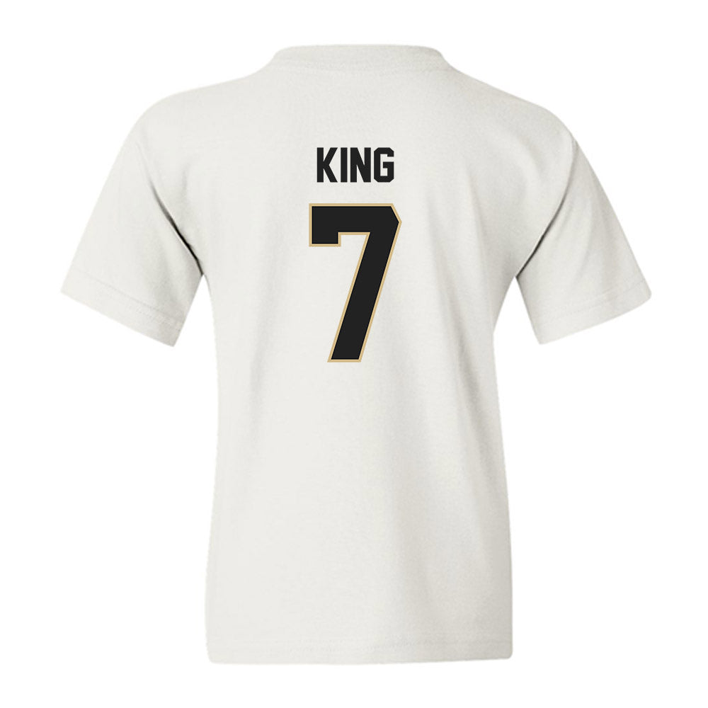 Purdue - NCAA Men's Basketball : Samuel King - Classic Shersey Youth T-Shirt-1