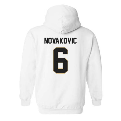 Purdue - NCAA Baseball : James Novakovic - Classic Shersey Hooded Sweatshirt