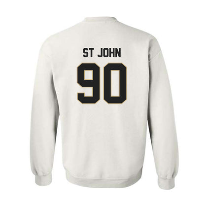 Purdue - NCAA Football : Elijah St John - Classic Shersey Crewneck Sweatshirt-1