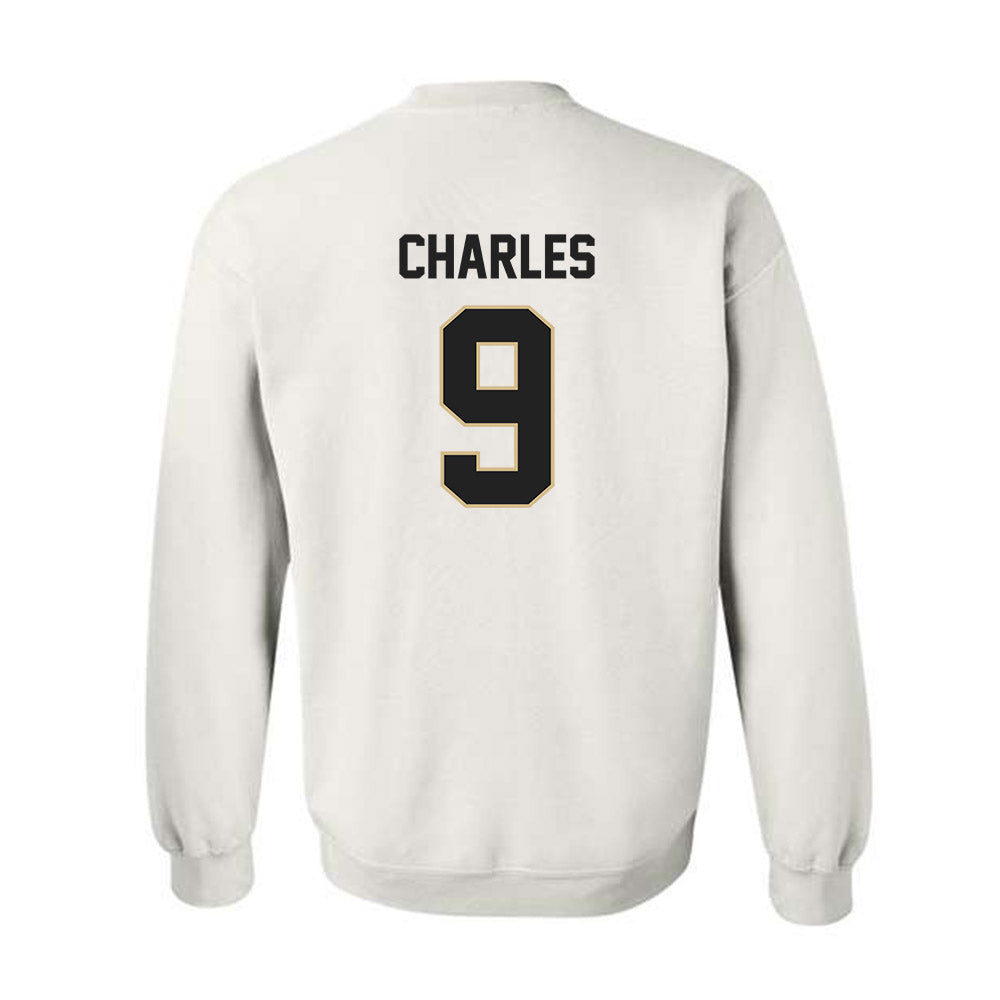 Purdue - NCAA Women's Volleyball : Dior Charles - Classic Shersey Crewneck Sweatshirt-1