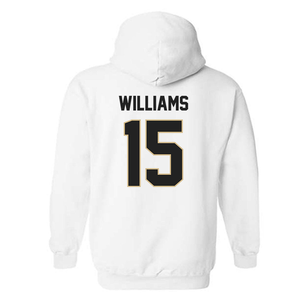 Purdue - NCAA Women's Volleyball : Rachel Williams - Classic Shersey Hooded Sweatshirt-1