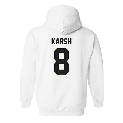 Purdue - NCAA Women's Basketball : Hila Karsh - Classic Shersey Hooded Sweatshirt-1