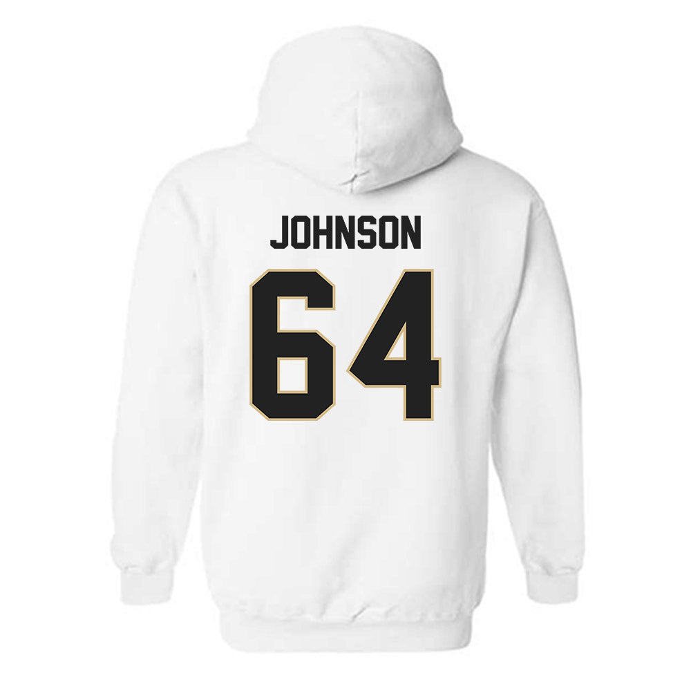 Purdue - NCAA Football : Austin Johnson - Classic Shersey Hooded Sweatshirt