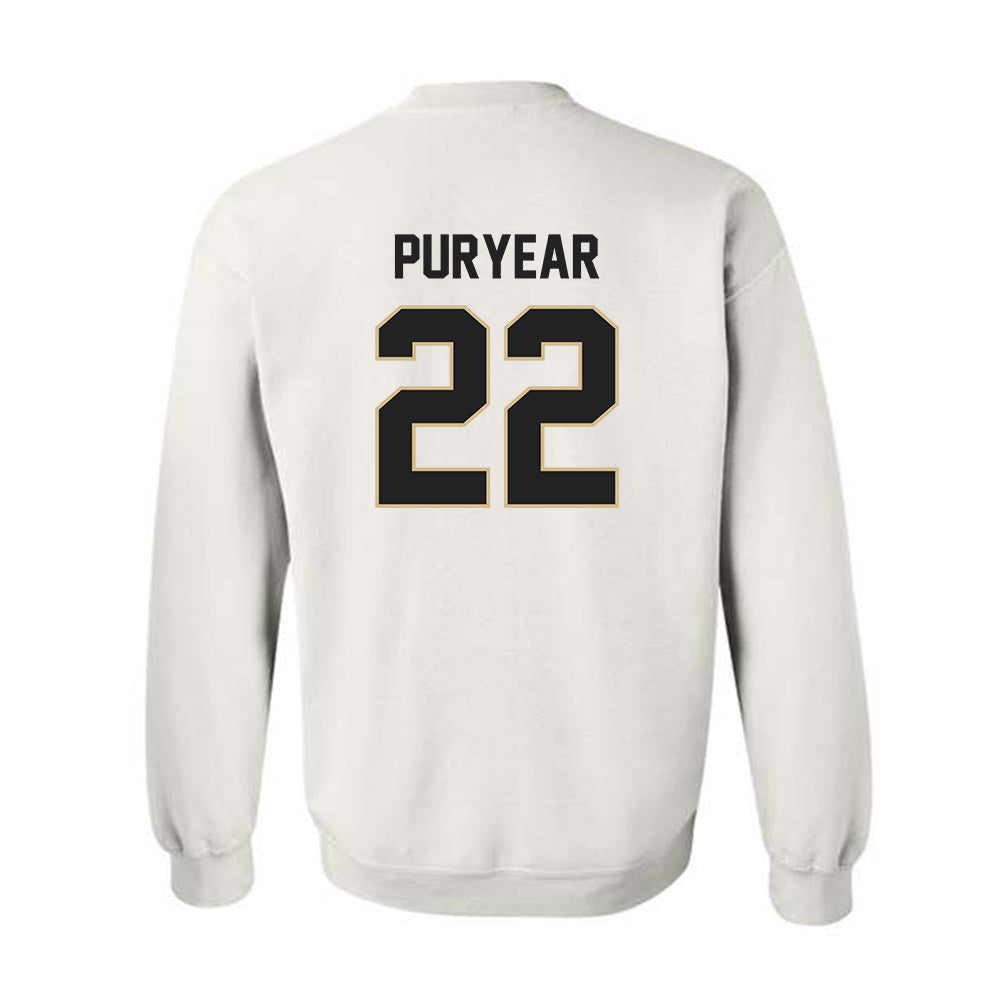 Purdue - NCAA Women's Basketball : Kendall Puryear - Classic Shersey Crewneck Sweatshirt-1