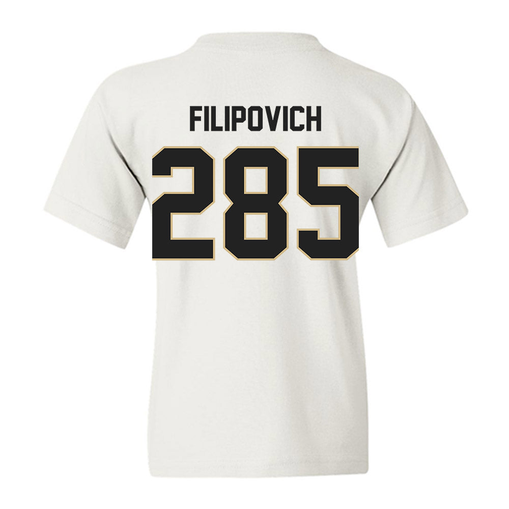 Purdue - NCAA Wrestling : Hayden Filipovich - Classic Shersey Youth T-Shirt-1