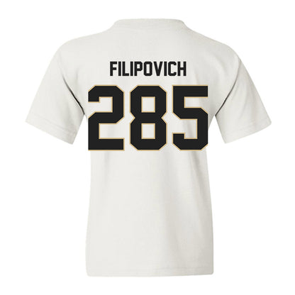 Purdue - NCAA Wrestling : Hayden Filipovich - Classic Shersey Youth T-Shirt-1