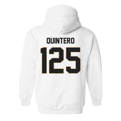 Purdue - NCAA Wrestling : Isaiah Quintero - Classic Shersey Hooded Sweatshirt-1