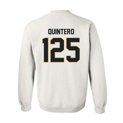 Purdue - NCAA Wrestling : Isaiah Quintero - Classic Shersey Crewneck Sweatshirt-1