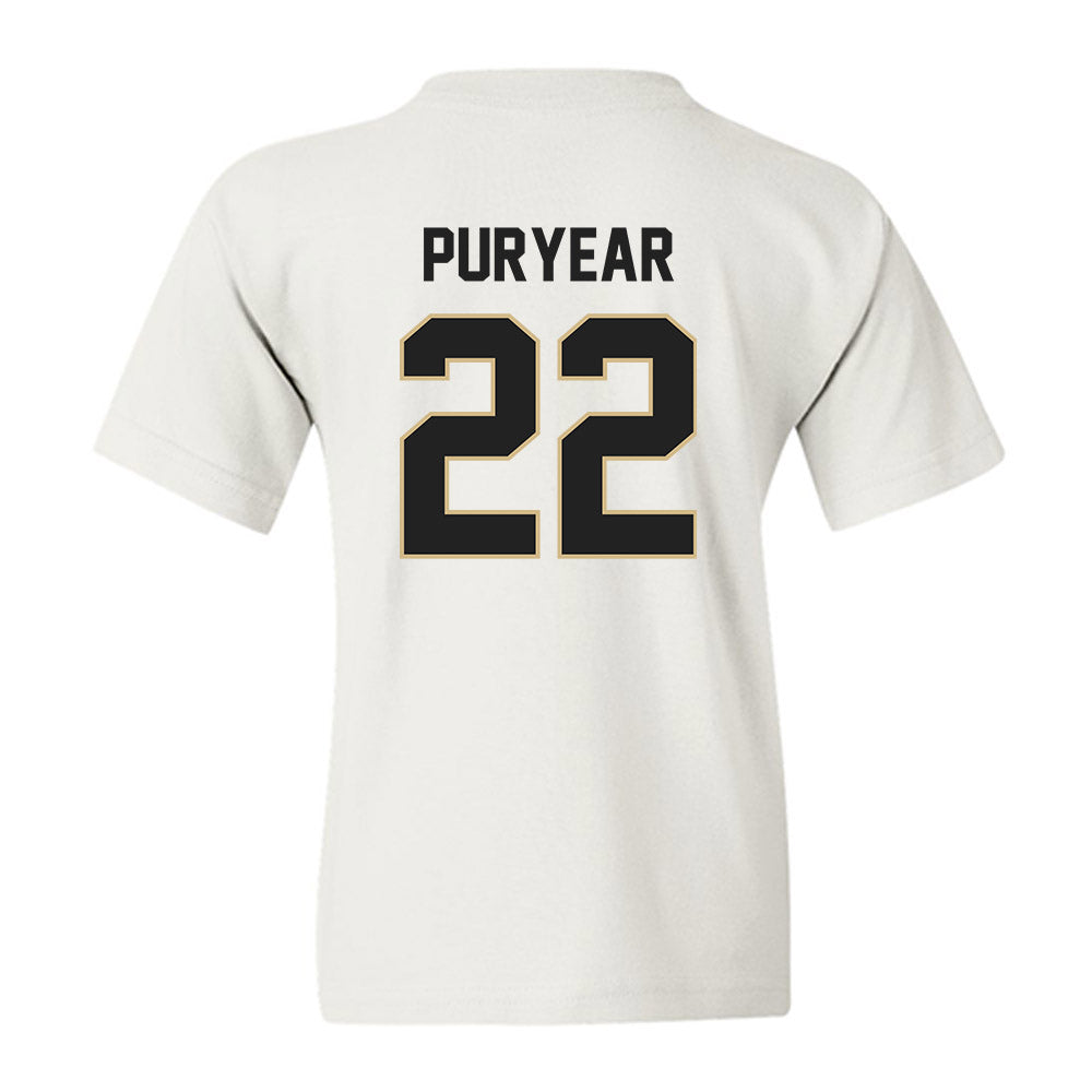 Purdue - NCAA Women's Basketball : Kendall Puryear - Classic Shersey Youth T-Shirt-1