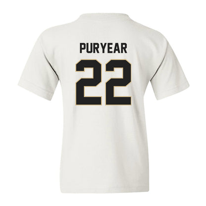 Purdue - NCAA Women's Basketball : Kendall Puryear - Classic Shersey Youth T-Shirt-1