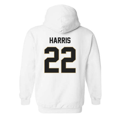 Purdue - NCAA Football : Antonio Harris - Classic Shersey Hooded Sweatshirt-1